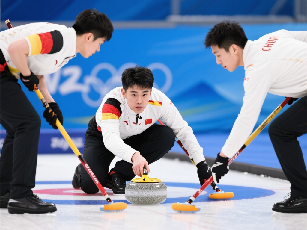 德国队在冰壶领域一直表现出色，特别是在技